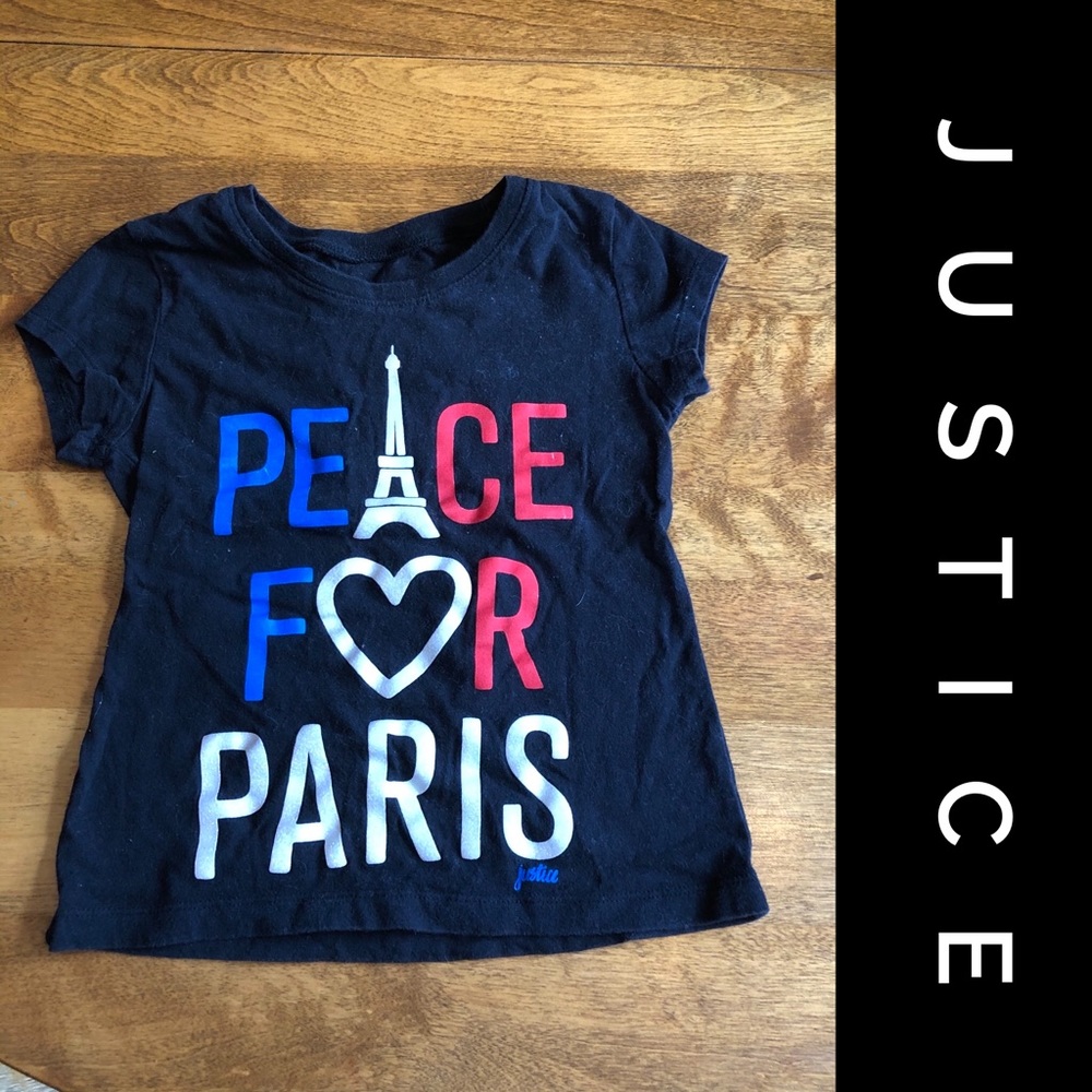 Justice 5 tee-shirt.